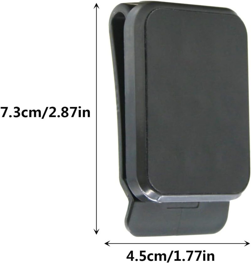 Magnetic Tool Holder Super Strong Tool Holster, Magnet Belt Clip Neodymium Magnet Leather Sleeve for Screws, Hammers, Sockets, Pliers, Drills, Wrenches Magnetic Tools and Hardware 2 Pcs - Image 2