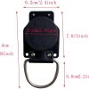 Magnetic Belt Clips Heavy Duty Belt Tool Holder Strong Clip-On Magnetic Holder  Tool Belt for Hammers,Tape Measure, Nails, Screwdrivers, Wrench, Metal Accessories 1 PCS - Image 2