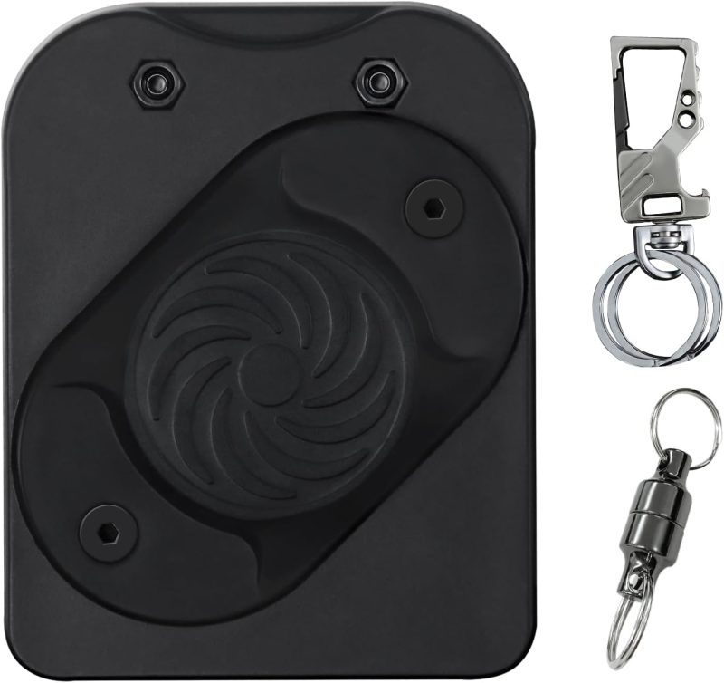 Heavy-Duty Magnetic Tool Holder - Secure Clip-On Belt Magnet Holster for Screwdrivers, Wrenches, Pliers, Hammers, Nails, Sockets, Drill Bits, and All Magnetic Tools & Hardware