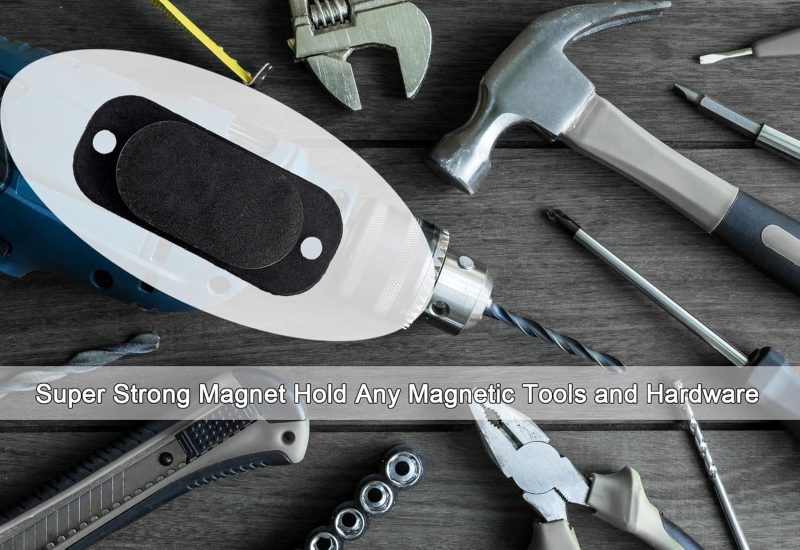 Magnetic Tool Holder DIY Clip-On Belt Vest Magnet Holster Wall Workbench Garage Mount Storage Organizer - Image 2
