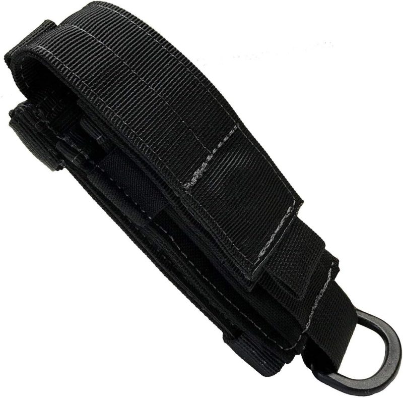 Multi Tool Pouch and Folding Knife Sheath with Strong Magnetic Removable Flap