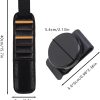 1pcs magnetic wristband and 1pcs magnetic waistband clip for men to secure screws nails and drills - made of and lightweight strong magnetssuitable for fathers husband- workers - Image 2