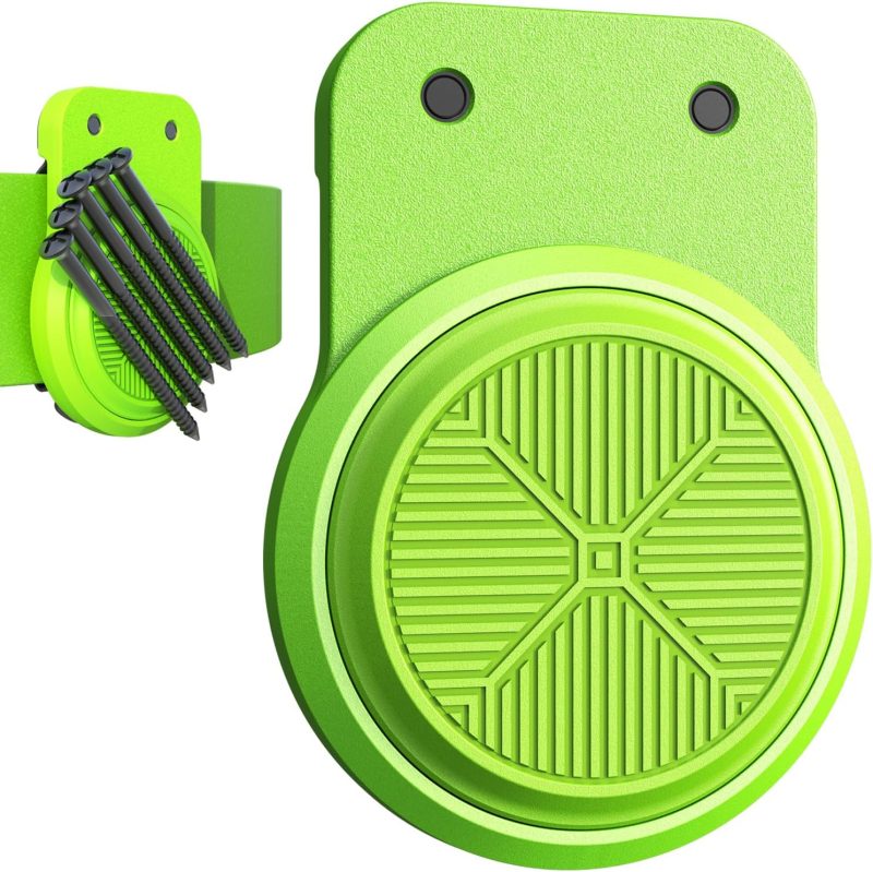 Magnetic Tool Holder | Strong Magnet Clip-On Belt Holster for Wrench, Pliers, Screw Driver, Hammer, Screws, Nails, Sockets, Trowel, Drill Bit, or Any Magnetic Tool and Hardware Holder